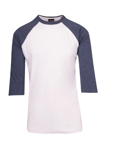 Picture of RAMO, Mens 3/4 Sleeve Raglan Tee